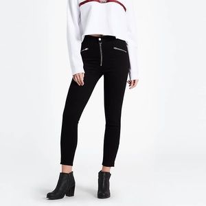 Levi’s Mile High Moto Ankle Super Skinny Jeans